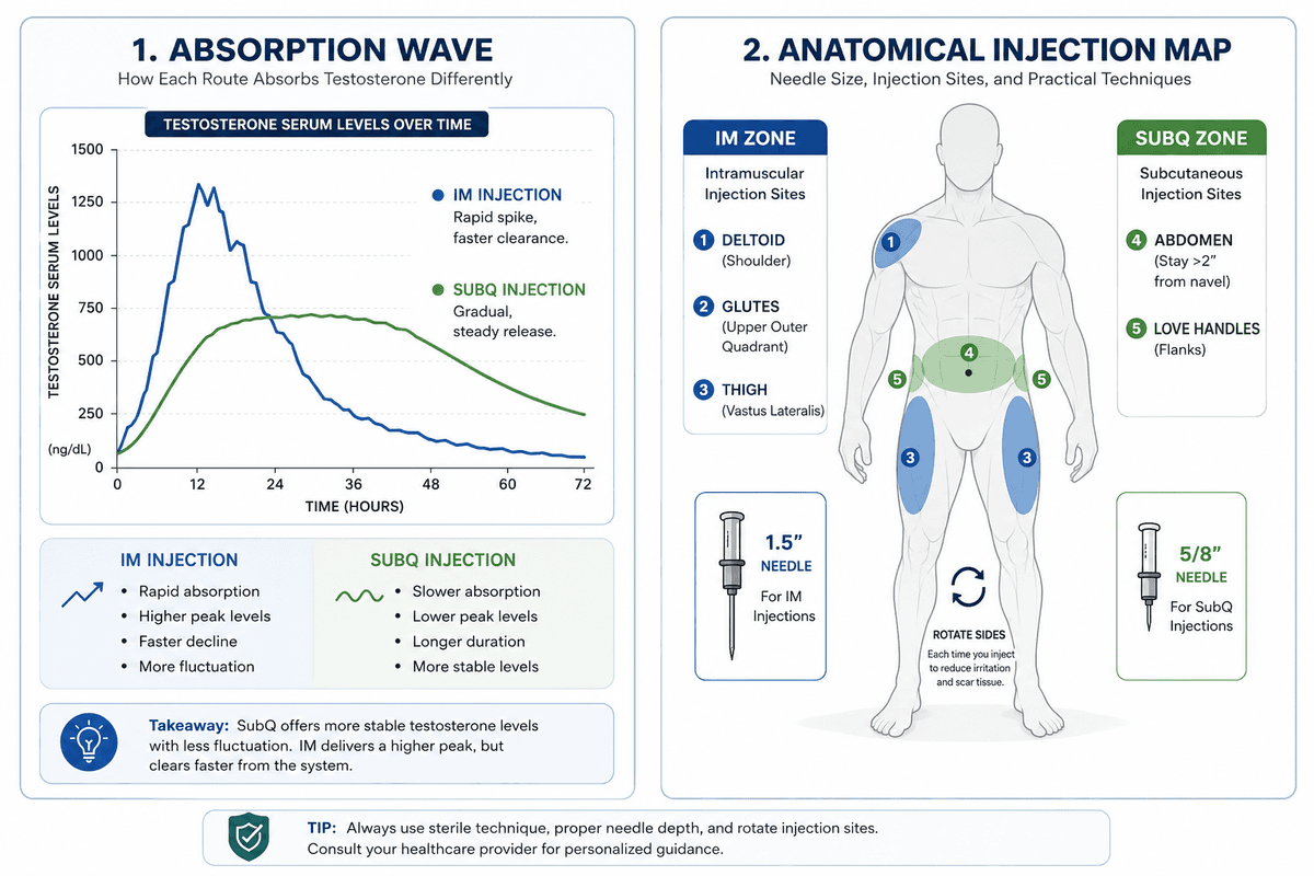 Needle Size, Injection Sites, and Practical Techniques