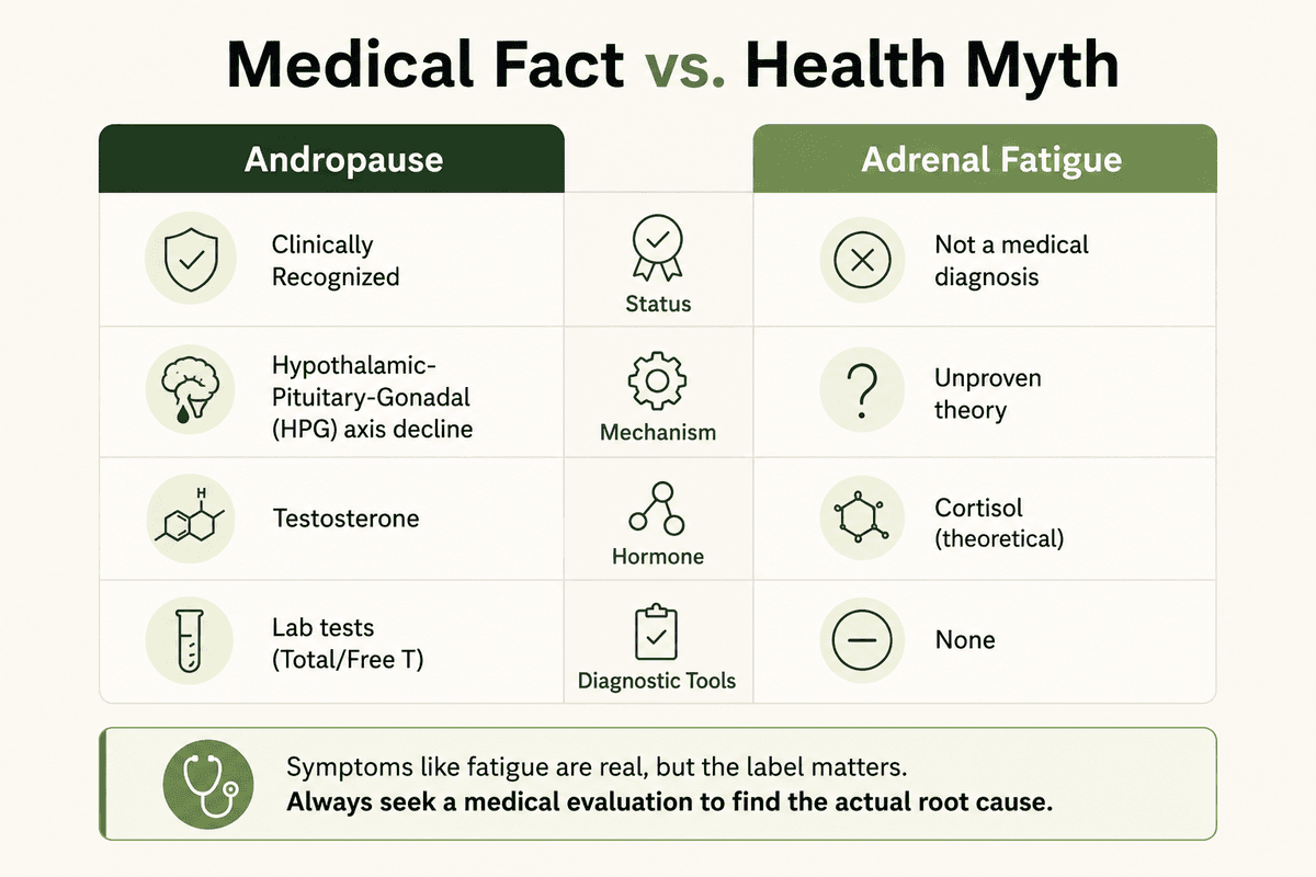 The Myth vs. Reality Diagnostic Split