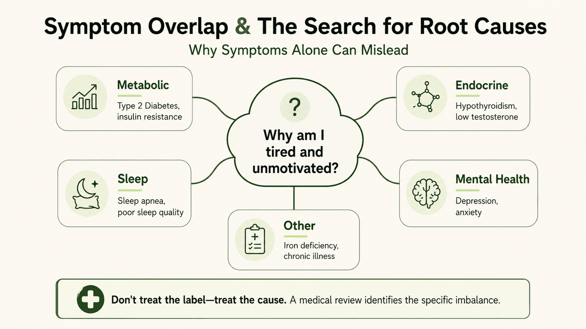 Symptom Overlap & The Search for Root Causes