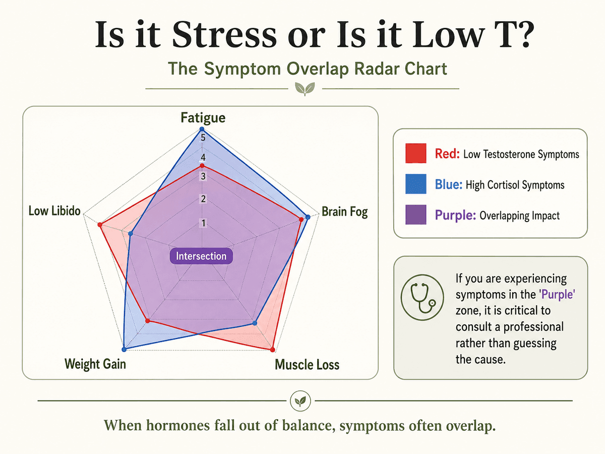 The Symptom Overlap Radar Chart