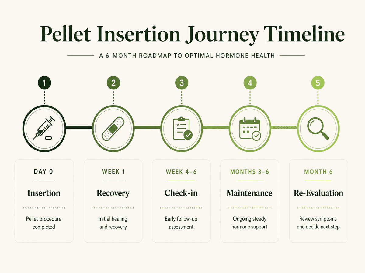 Pellet Insertion Journey Timeline