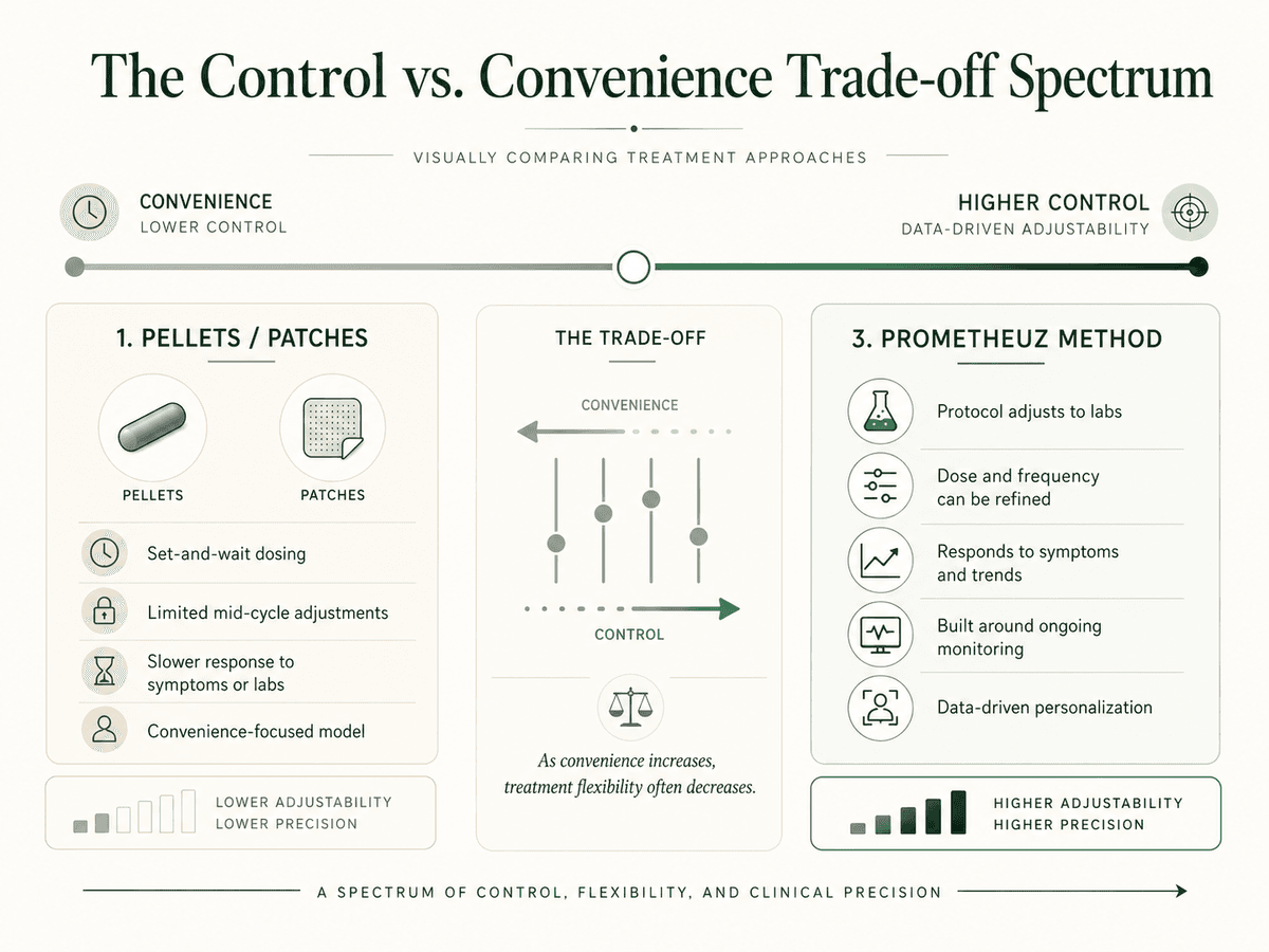 Control vs. Convenience Trade-off Spectrum