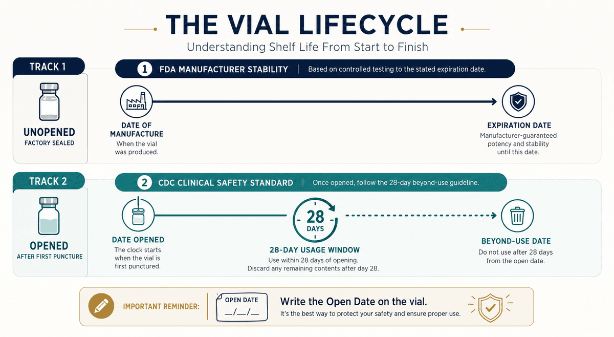the vial lifecycle