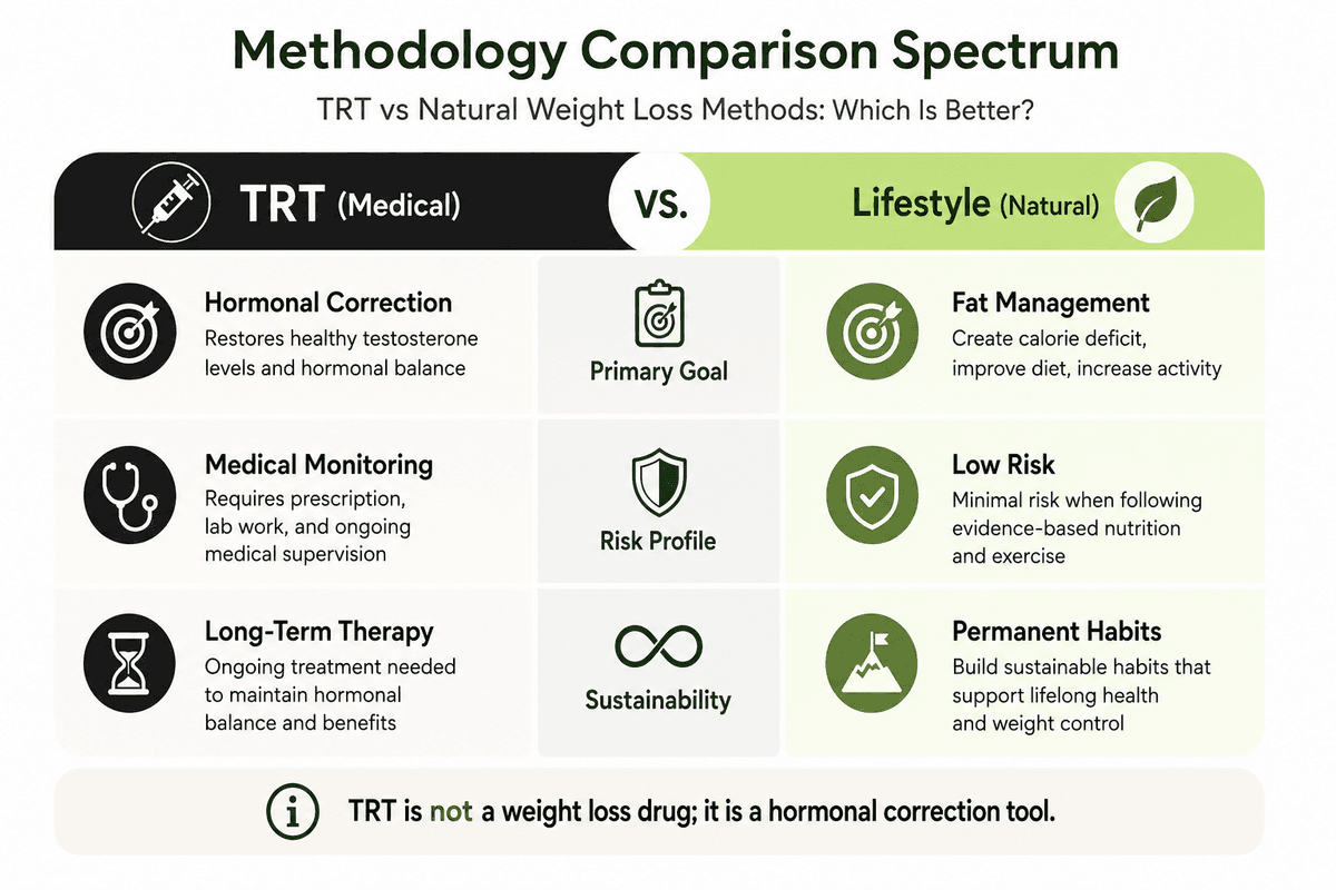 Methodology Comparison Spectrum