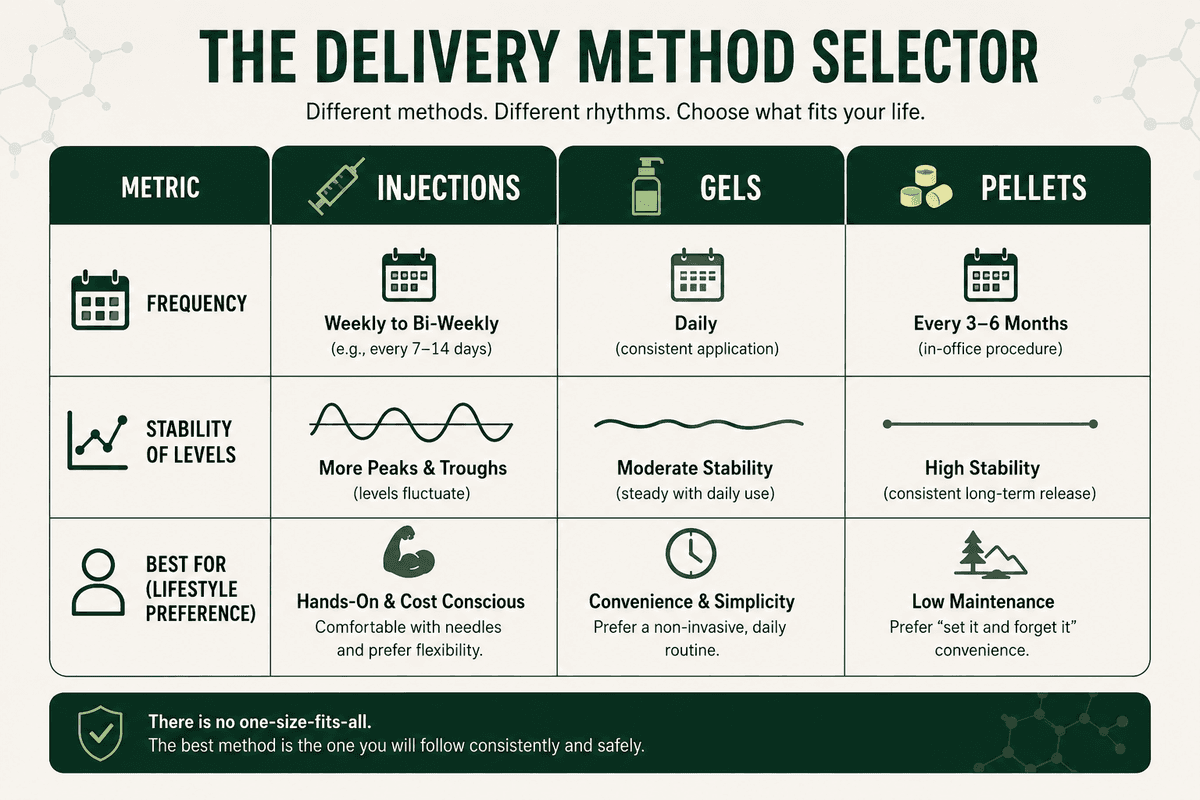 Delivery Method Selector