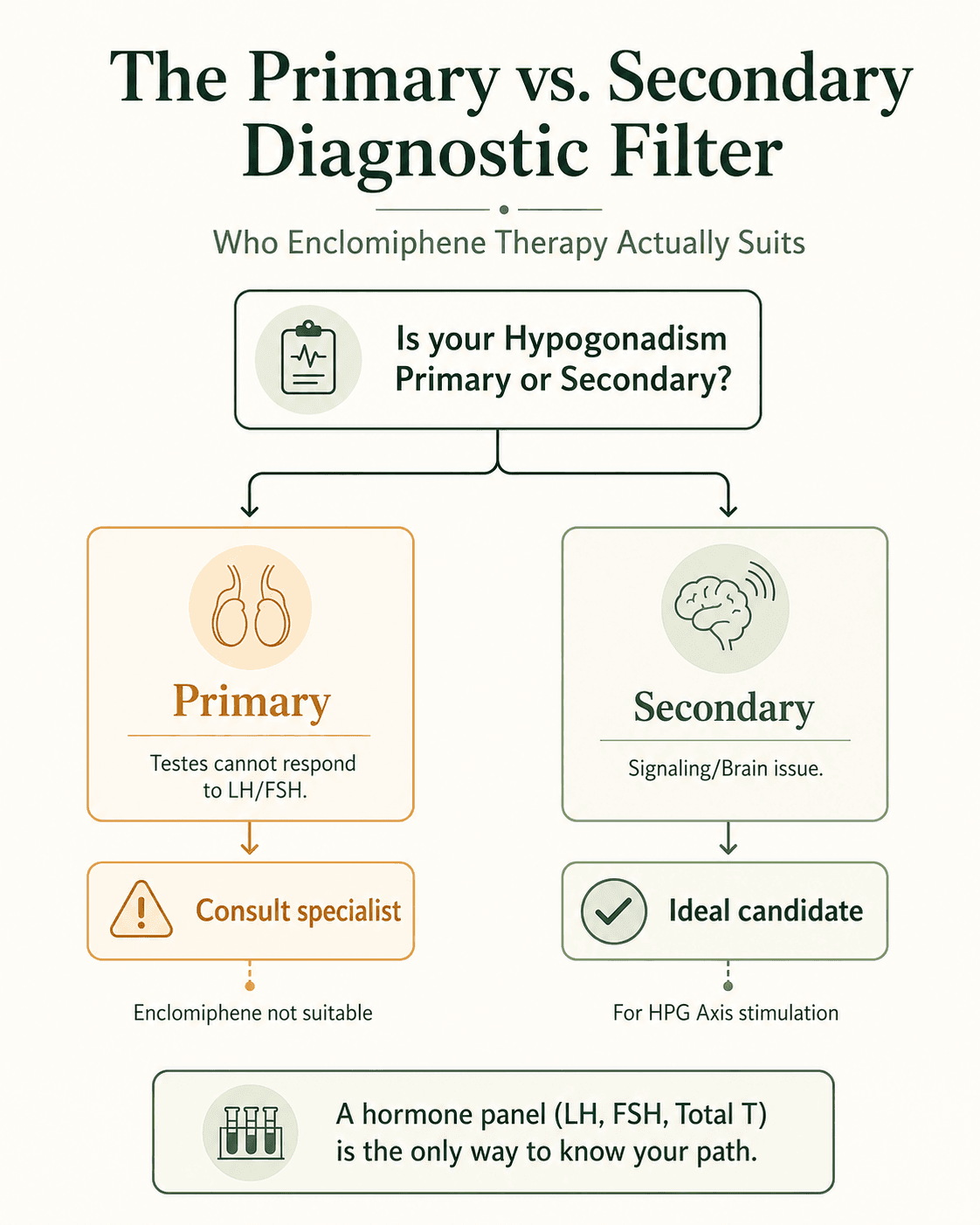 Primary vs. Secondary Diagnostic Filter