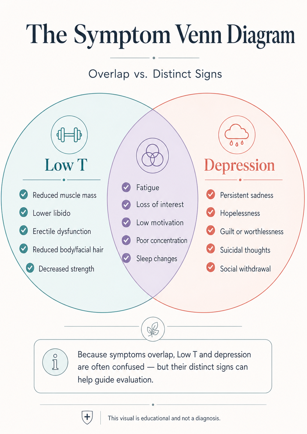 symptom venn diagram
