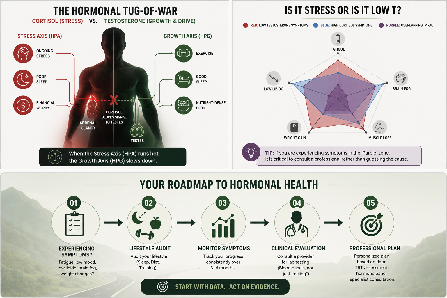 Stress-to-Solution Diagnostic Pathway