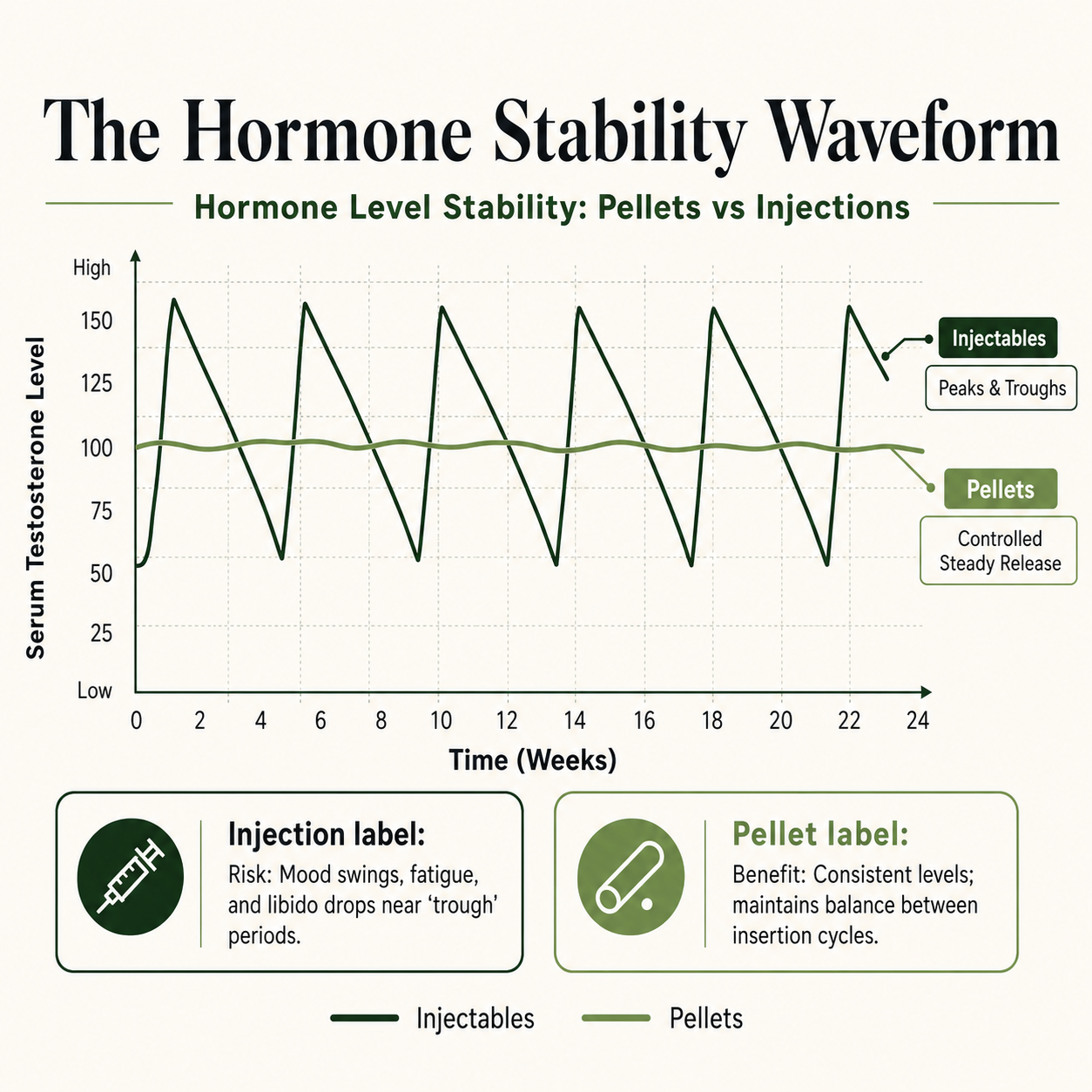 Hormone Stability Waveform