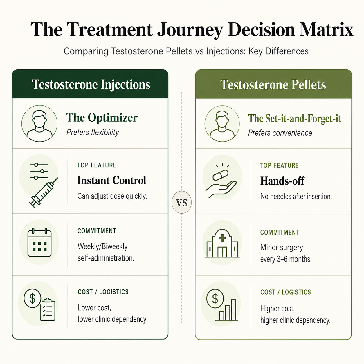 Treatment Journey Decision Matrix