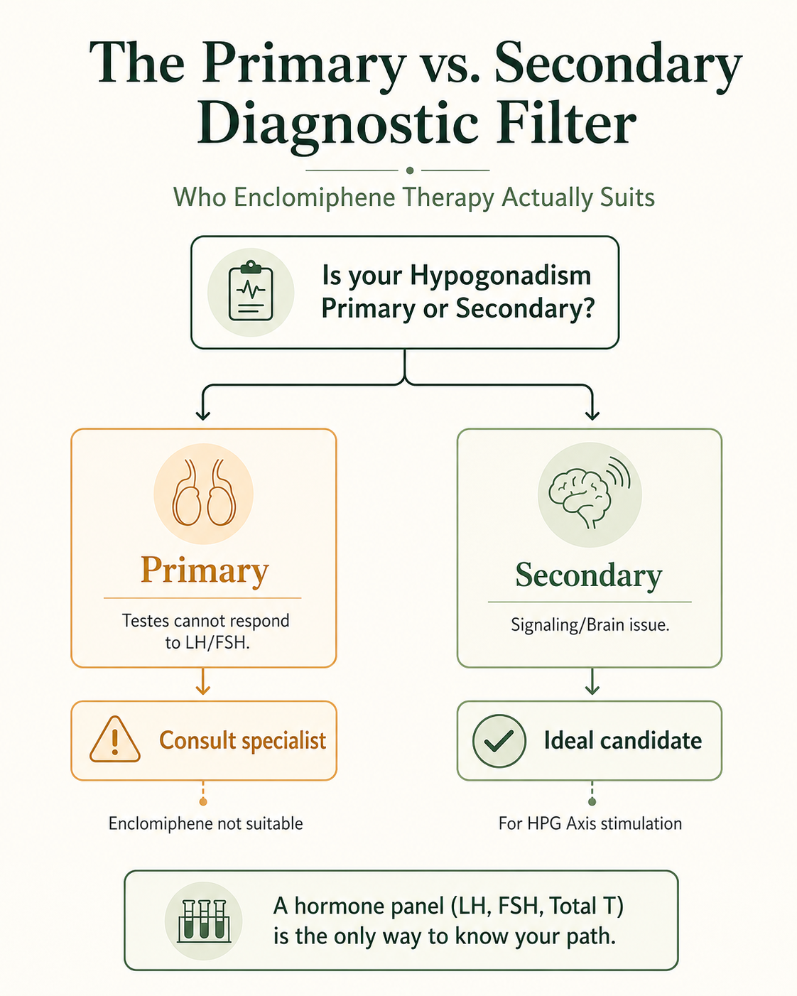 Primary vs. Secondary Diagnostic Filter