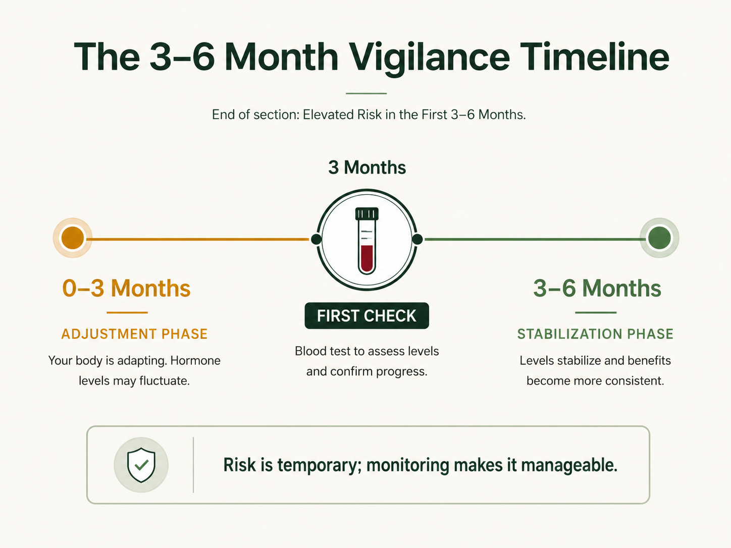 3-6 Month Vigilance Timeline