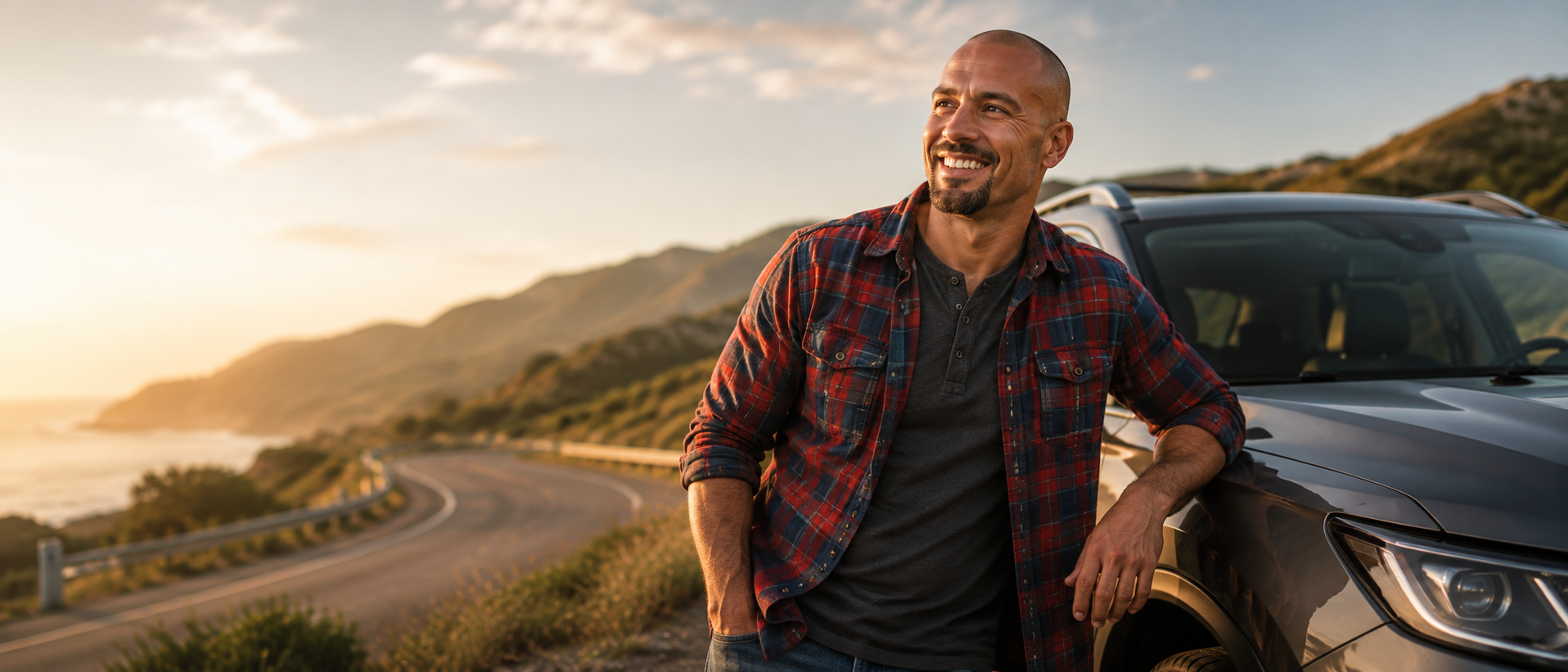 Man reflecting on his health